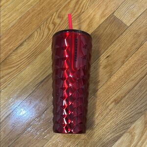 Starbucks Textured Red Tumbler